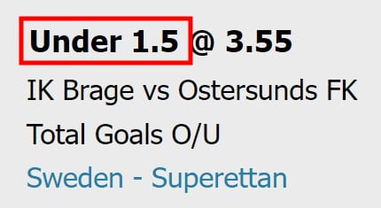 ภายใต้ หา 0 ความหมายในการเดิมพันอธิบาย
